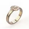 Alliance femme or jaune Juliet avec Juliet S