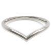 Alliance femme or blanc Idylle