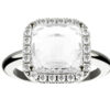 Bague or blanc pierre de lune Iroise - Bijou éthique April Paris