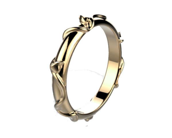 Alliance femme or jaune Tivoli 2.5 mm - Bijou éthique April Paris