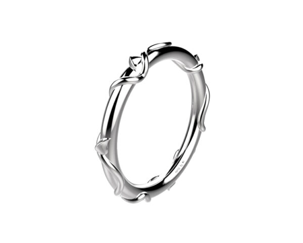 Alliance argent Tivoli jonc 2 mm